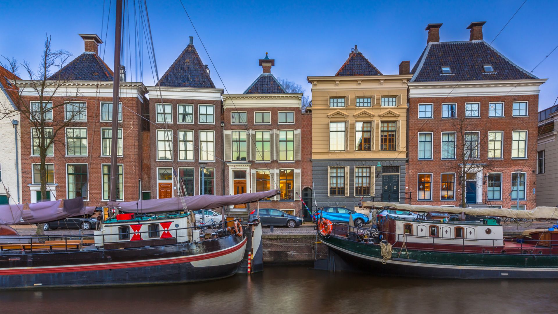 Grachtenpanden Groningen
